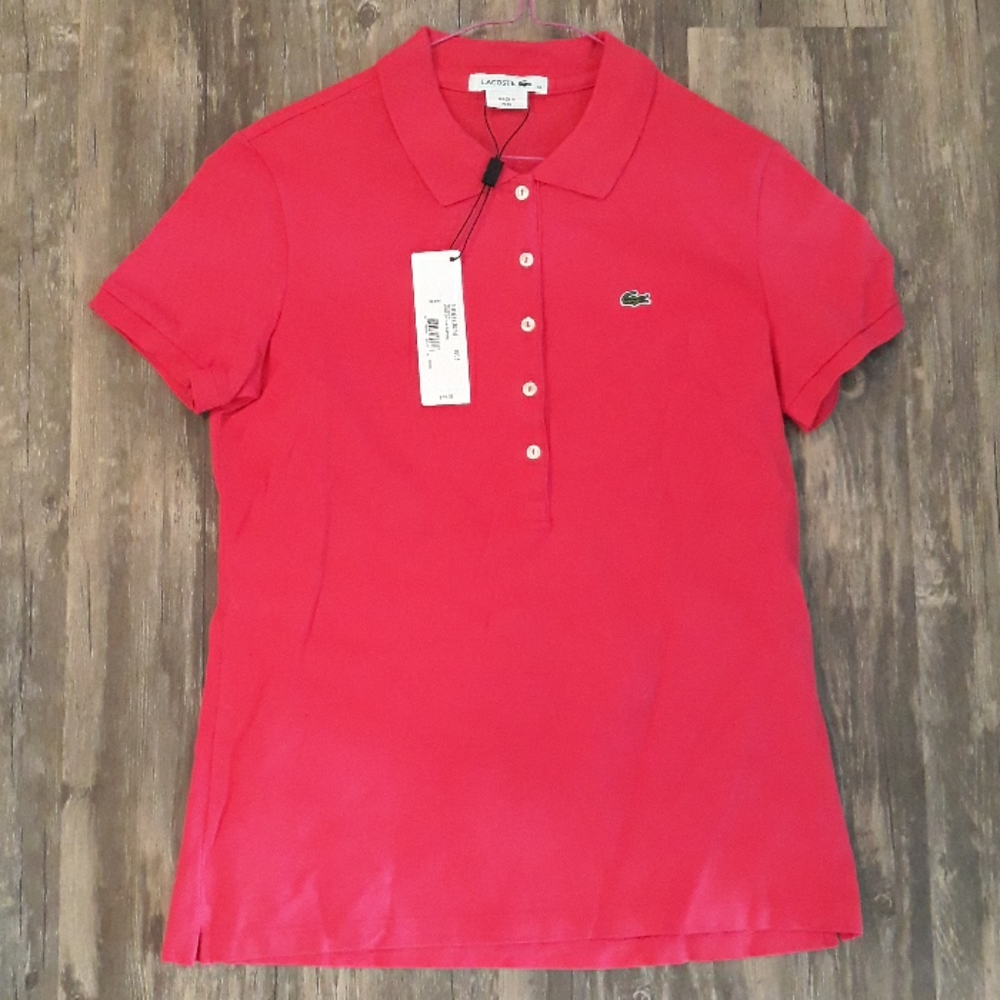 Lacoste shirt size 6